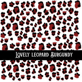 Lovely Leopard Decal sheets- 10 Color Options