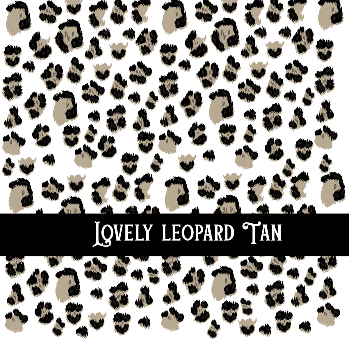 Lovely Leopard Decal sheets- 10 Color Options