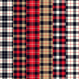 Lumberjack Plaid (6) Adhesive Vinyl Pack