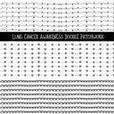 Lung Cancer Awareness Doodle Patchwork Set