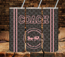 Coach 1 wrap Vinyl tumbler wraps