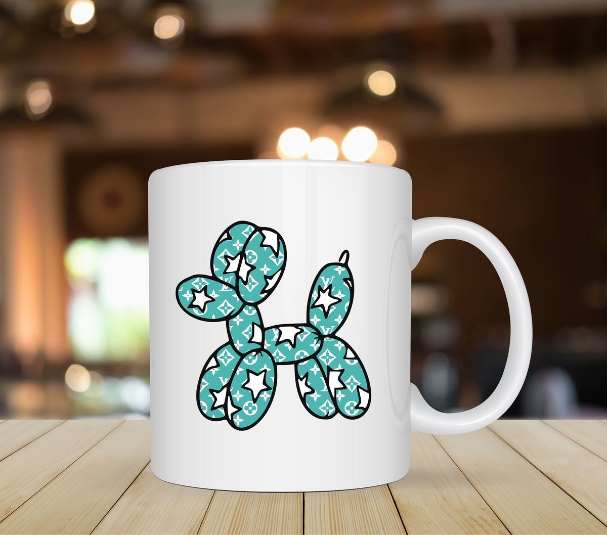 Luxury Balloon Dog 4 Colors