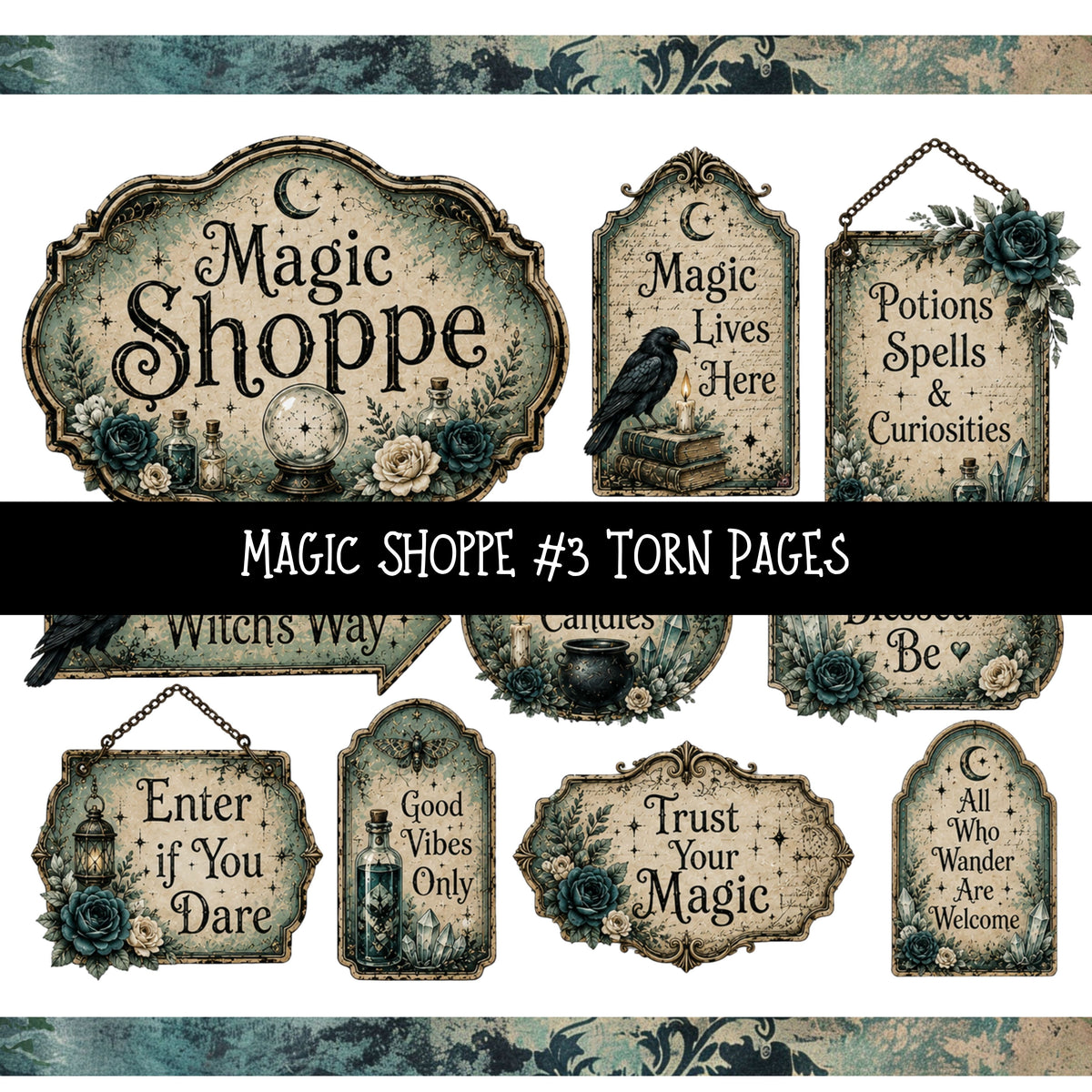 Magic Shoppe Decal sheets 4 designs available