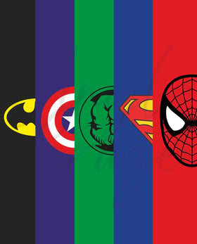 Superheroes Pen Wraps