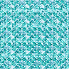 Marbled Mermaid Scales - Adhesive Vinyl