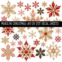 Marilyn Christmas UV DTF Decal sheets 10 Designs available