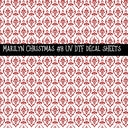 Marilyn Christmas UV DTF Decal sheets 10 Designs available