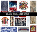 Marine Doodle Patchwork Set