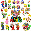Mario UV DTF Decal accent Sheet 10x10