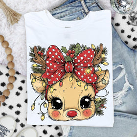 Sweet Reindeer DTF Transfers