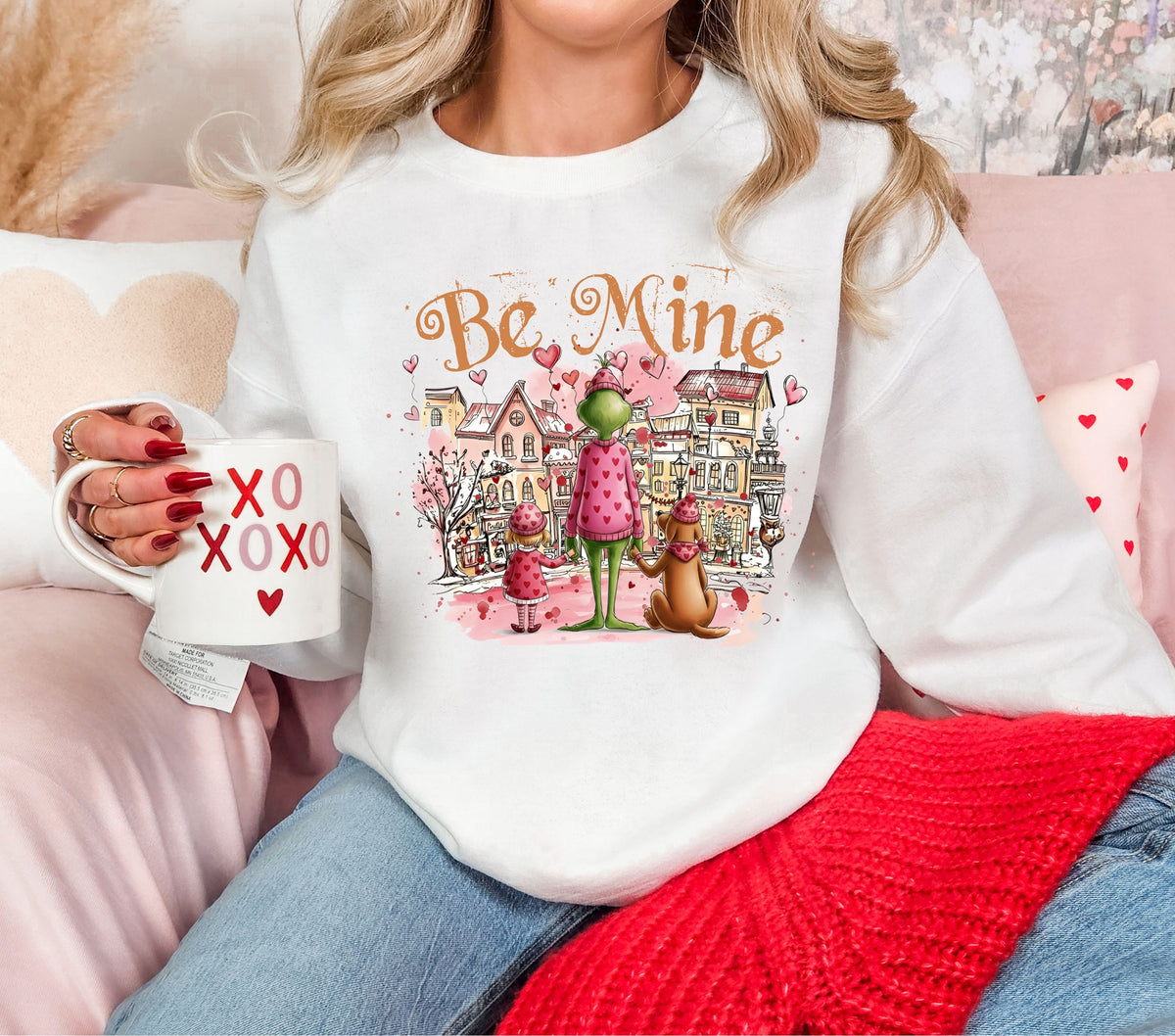 Be Mine Grinch DTF Transfers
