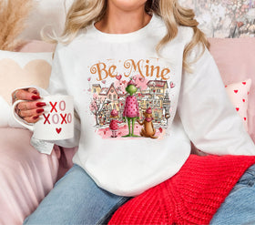 Be Mine Grinch DTF Transfers