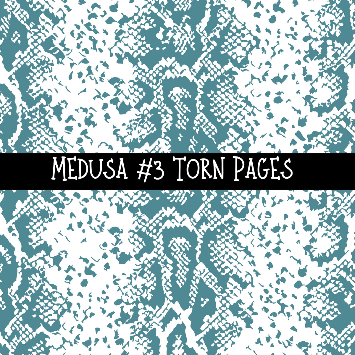 Medusa Torn Pages UV DTF Decal sheets 3 designs available