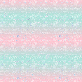 Mermaid Summer Collection 12x12 Vinyl Sheets- 10 Designs Available
