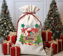 Elmo Santa Sack DTF Transfer
