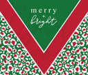 Merry and Bright Cheetah wrap