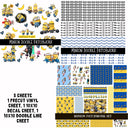 Minion Doodle Patchwork Set