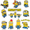 Minion UV DTF Decal accent Sheet 10x10