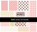 Minnie Doodle Patchwork Set