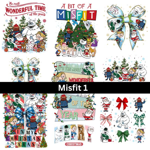 Misfit Decal sheets 2 Designs – Kraft Craze