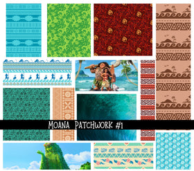 Moana Doodle Patchwork