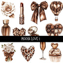 Mocha Love UV Decal sheet