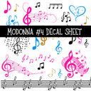 Madonna UV DTF Decal sheets 8 Designs available
