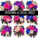 Madonna UV DTF Decal sheets 8 Designs available