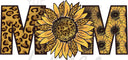 Mom Sunflower UV DTF Decal