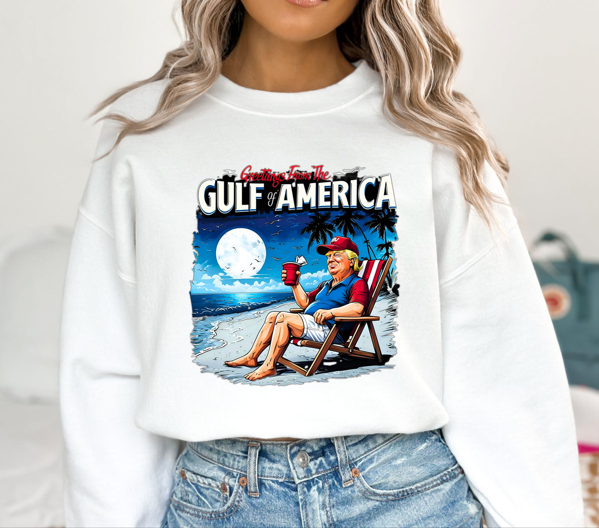 Greetings from the Gulf of America DTF Transfer
