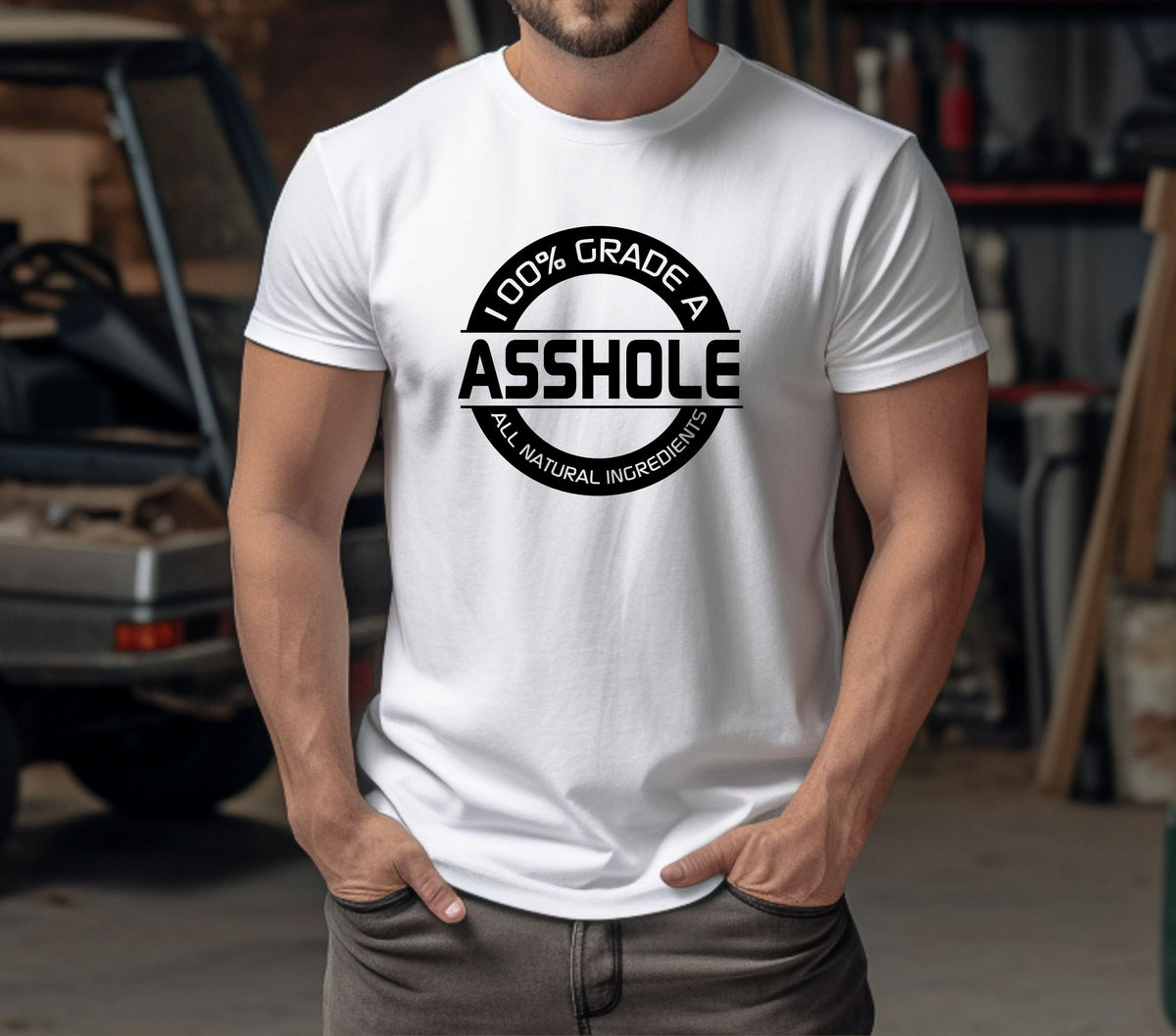 100% Asshole DTF Transfers