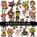 Monster Mash Decal sheets 4 designs available