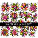 Monster Mash Decal sheets 4 designs available
