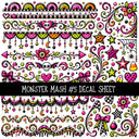 Monster Mash Decal sheets 4 designs available