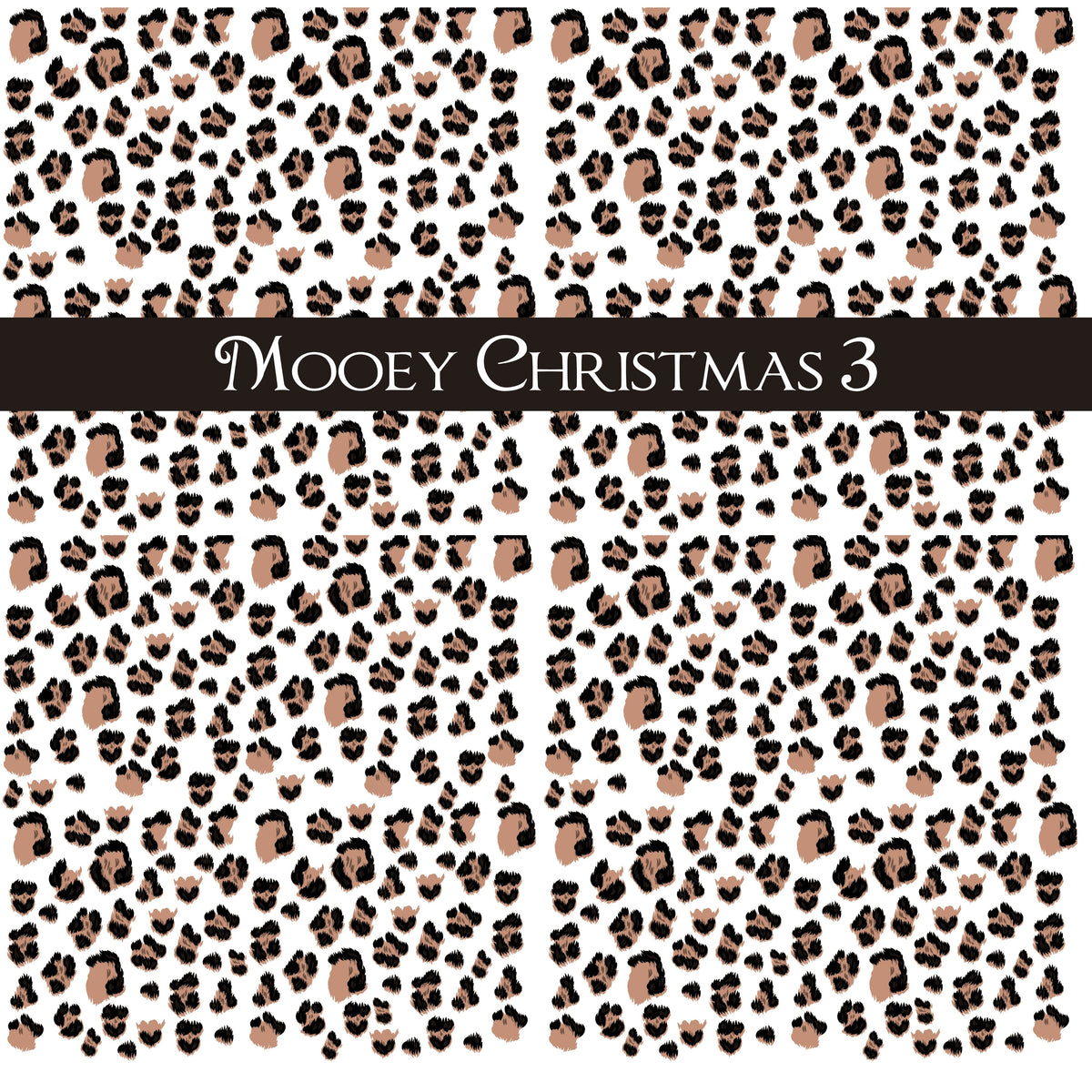 Mooey Christmas UV DTF Decal Sheets 8 design options