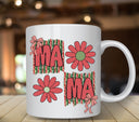 Mama watermelon  UV DTF Decals