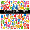 Muppets UV DTF Decal sheets 8 Designs available