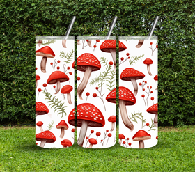 Mushrooms Vinyl tumbler wraps
