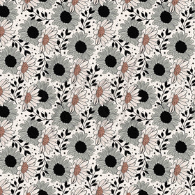 Muted Sunflowers Adhesive Vinyl