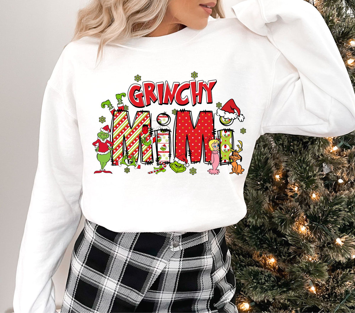 Grinchy Mimi DTF Transfers