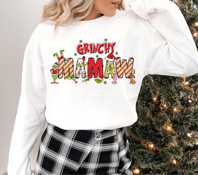 Grinchy Mamaw DTF Transfers