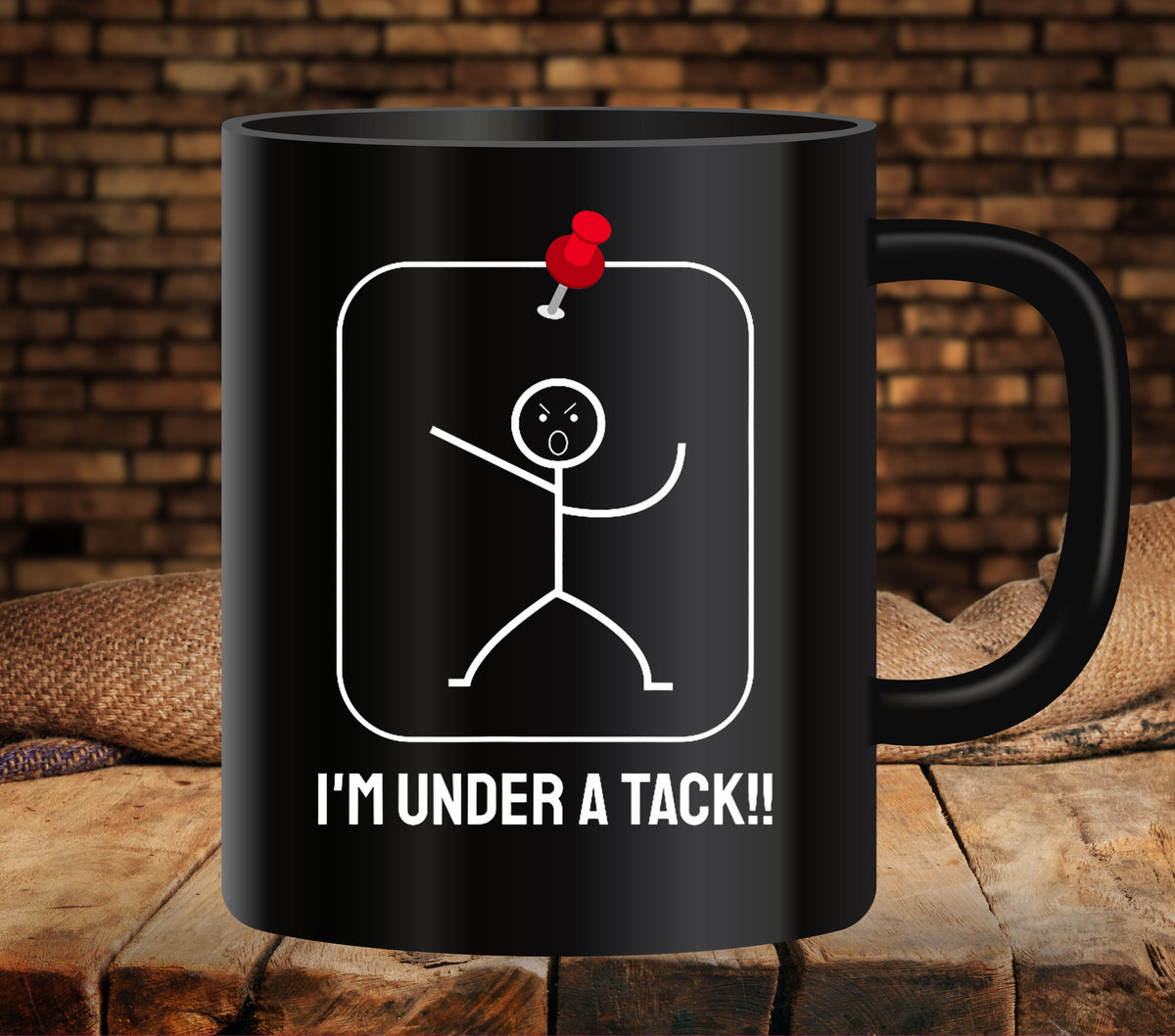Under attack UV DTF Decals