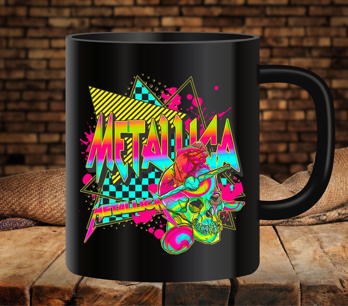 Metallica UV DTF Decals