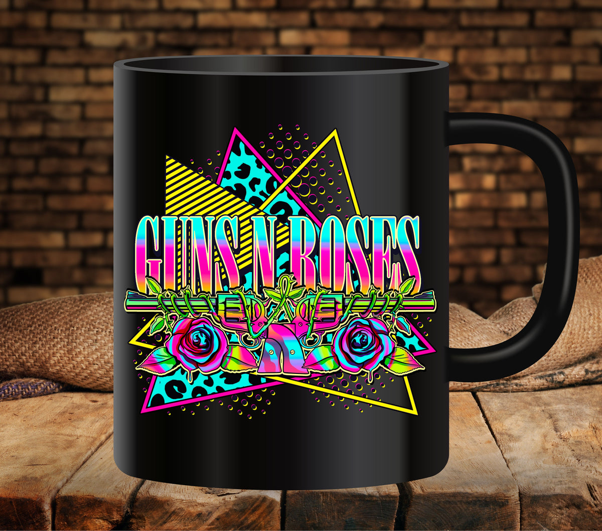 Guns n Roses UV DTF Decals