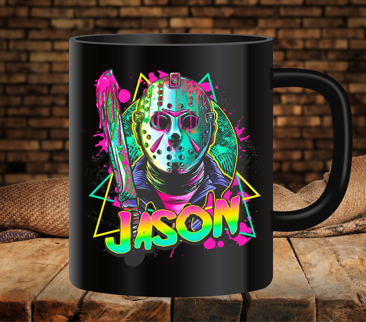 Jason Neon UV DTF Decals