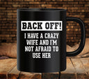 Crazy Wife UV DTF Decals