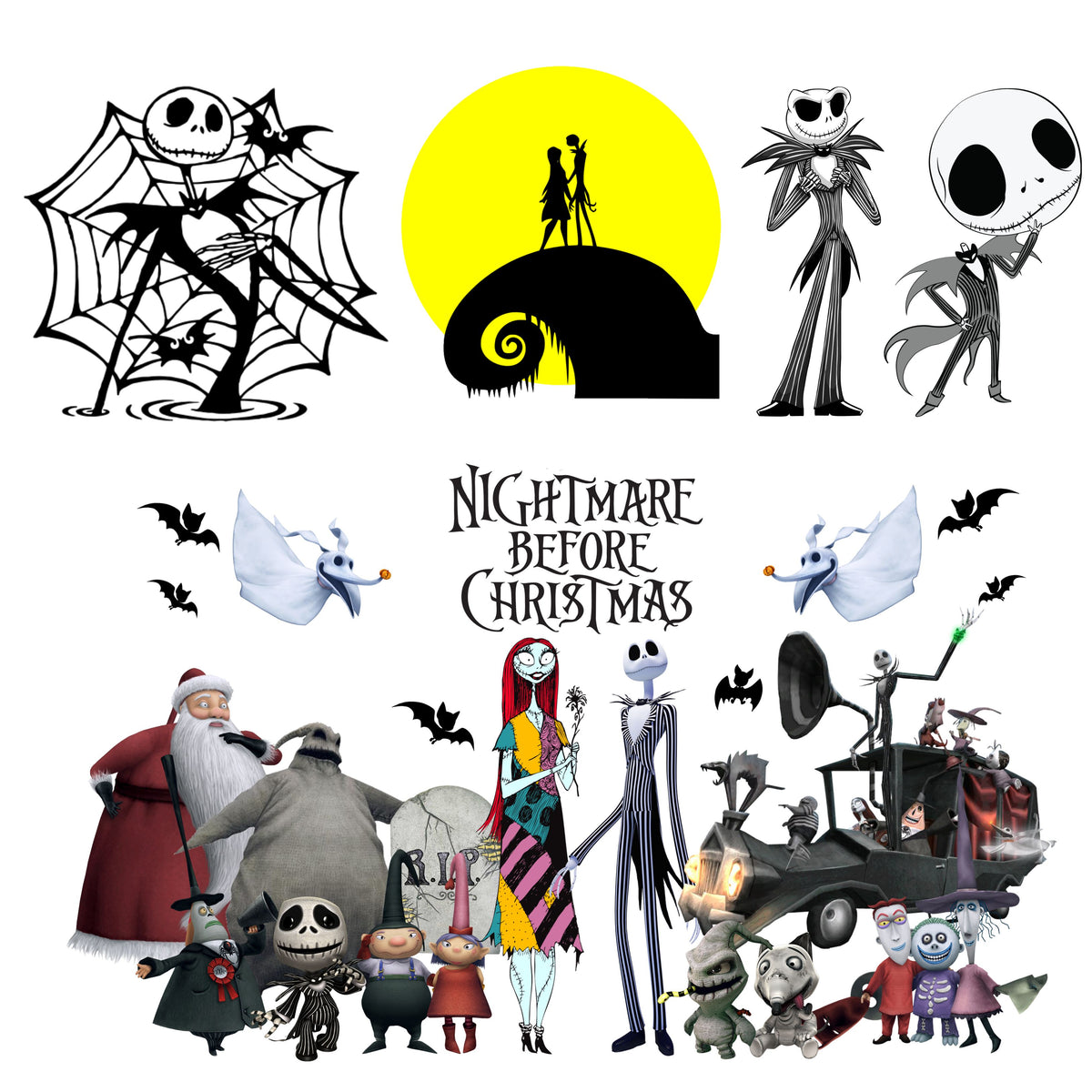 NBC UV DTF Decal accent Sheet 10x10 2 Designs to choose from