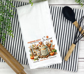 Pumpkin Season DTF Transfers for pillows and towels