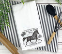 French Horse DTF Transfers for pillows and towels
