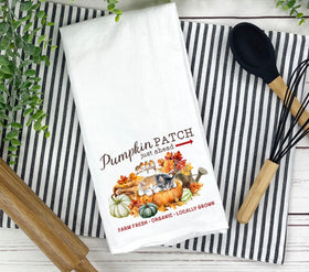 Pumpkin Patch Kitten DTF Transfers for pillows and towels